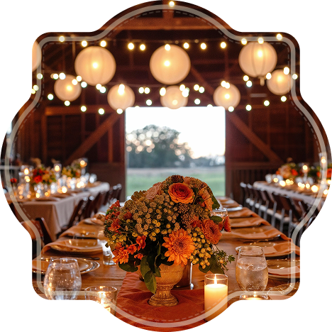 Des salles modulables, du format intime à la grande réception